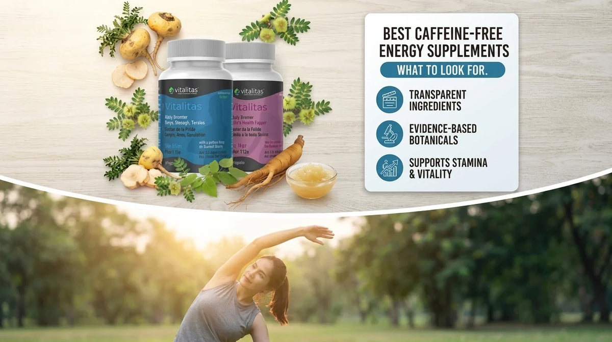 caffeine free energy supplements for natural energy and stamina