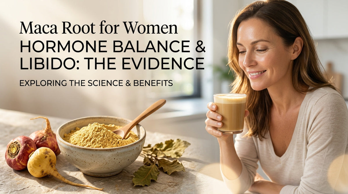Maca root benefits for women's libido and hormone balance
